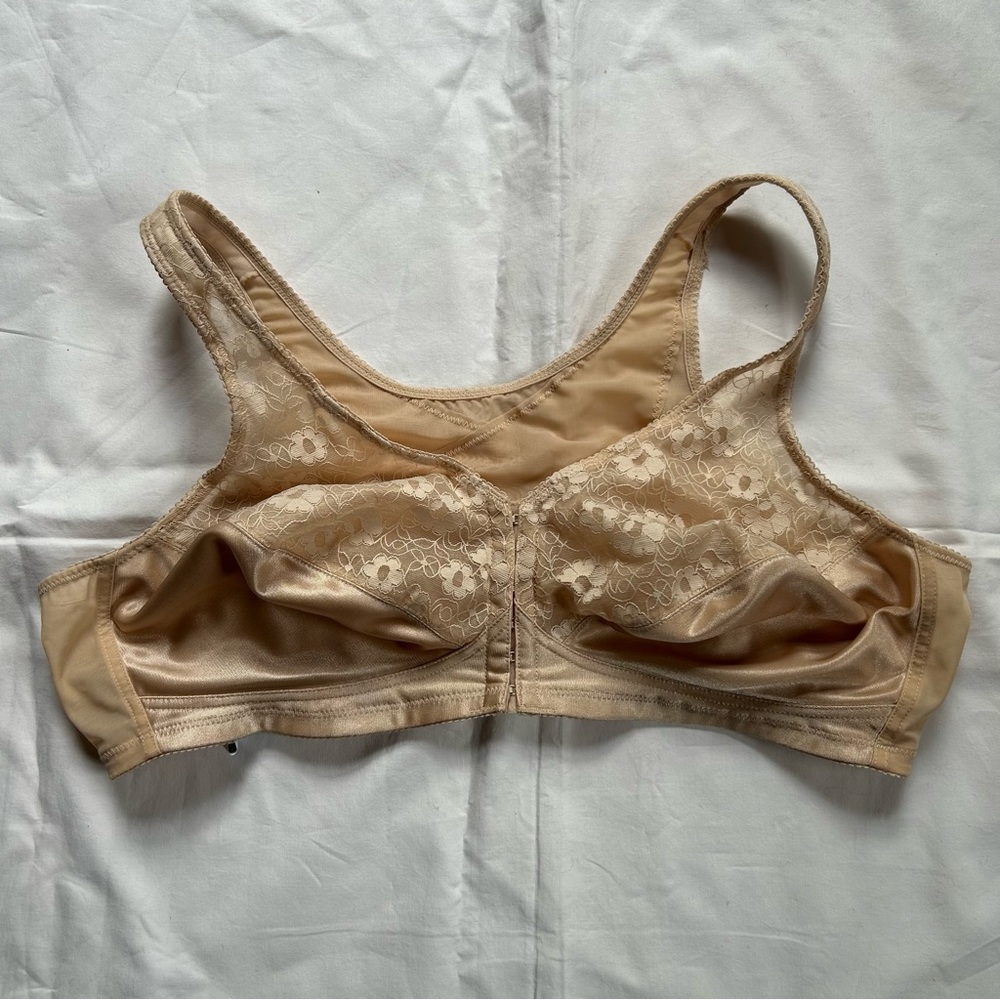 💖2 for $20 - 42C Elegant Lace Women's Bra in Tan